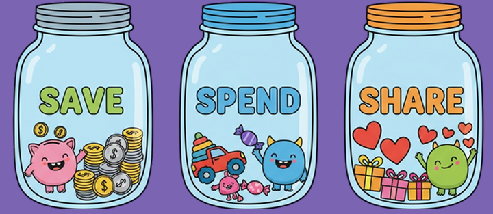 The 3 Monster Money Jars