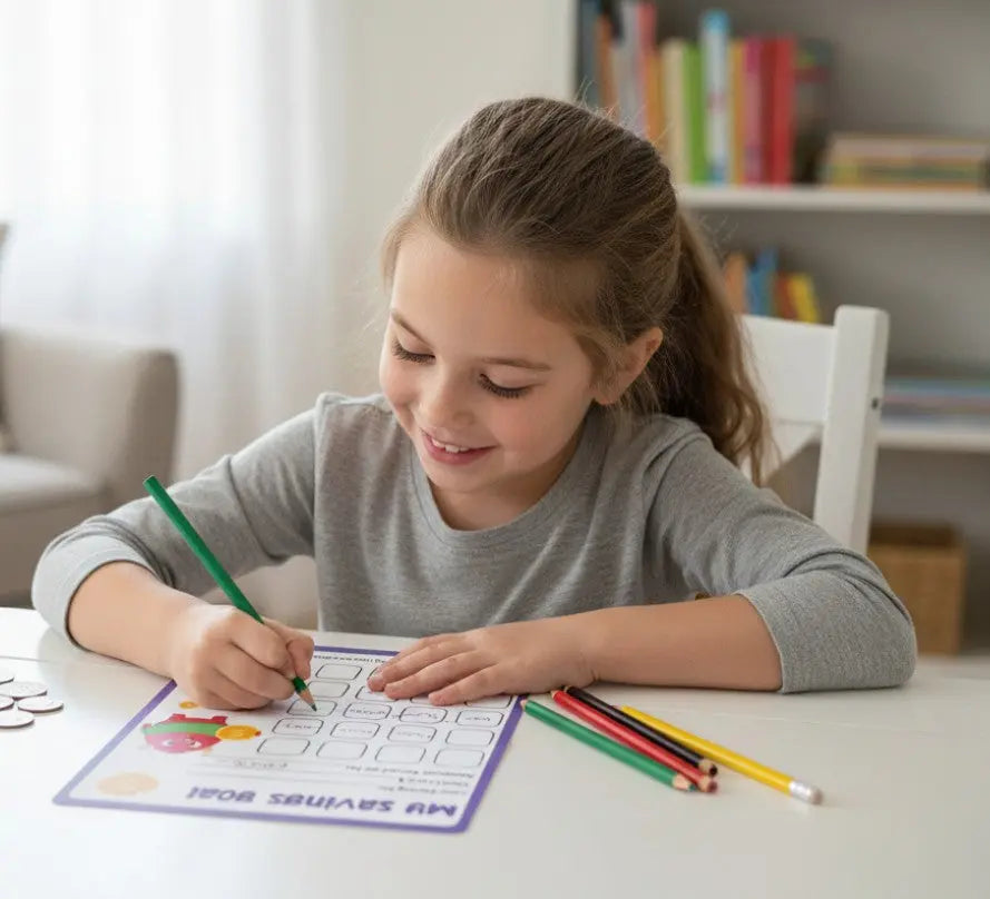 Monster Money Club Savings Goal Tracker – Teach Kids to Save for Their Dreams Monster Money Club